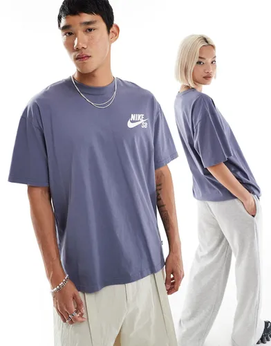 T-shirt avec logo sur la poitrine - Violet - Nike Sb - Modalova
