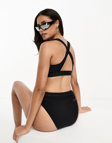 Fusion - Haut de bikini croisé dans le dos - Nike Swimming - Modalova