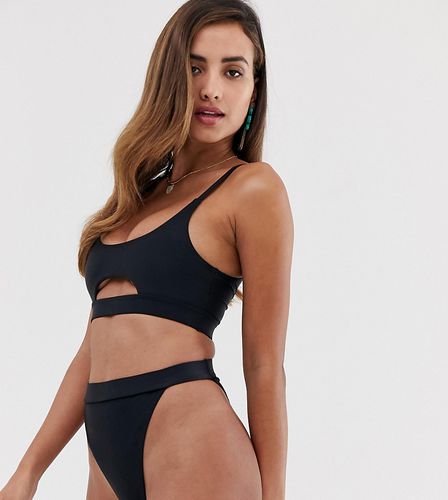 Mix and Match - Bas de bikini échancré à taille haute - - BLACK - South Beach - Modalova
