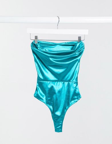 Body coupe bandeau en satin - Saint Genies - Modalova