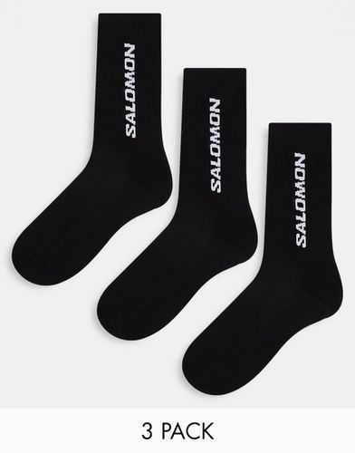 Lot de 3 chaussettes unisexes pour le quotidien - Salomon - Modalova