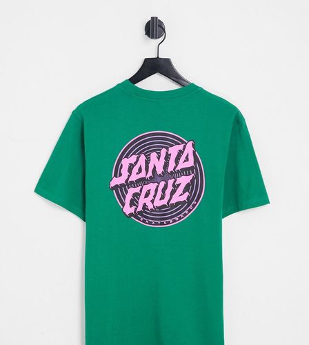 X ASOS - T-shirt avec imprimé pastille style spirale au dos - Santa Cruz - Modalova