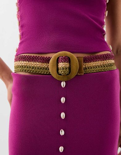 Ceinture en raphia - Scalpers - Modalova