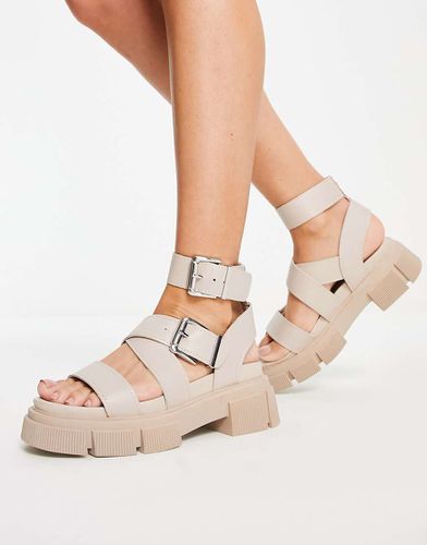 Toulouse - Sandales à plateforme chunky - Beige - Schuh - Modalova