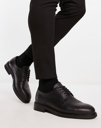 Chaussures derby en cuir - Noir - Selected Homme - Modalova