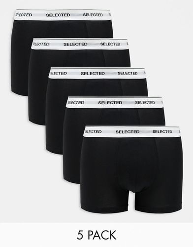 Lot de 5 boxers - Selected Homme - Modalova