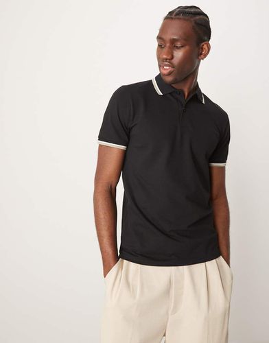 Polo à liserés - Selected Homme - Modalova