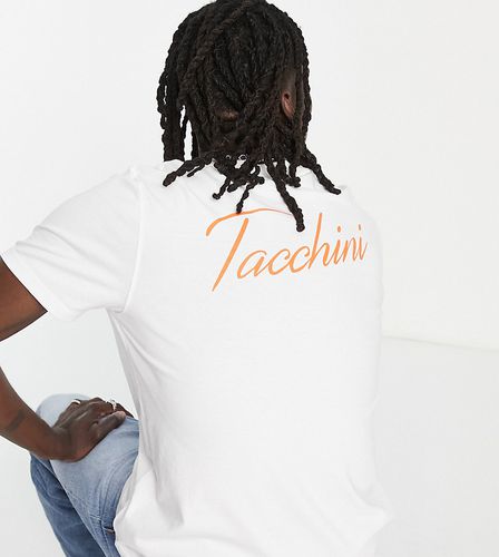 T-shirt à logo avec imprimé dans le dos - - Exclusivité ASOS - Sergio Tacchini - Modalova