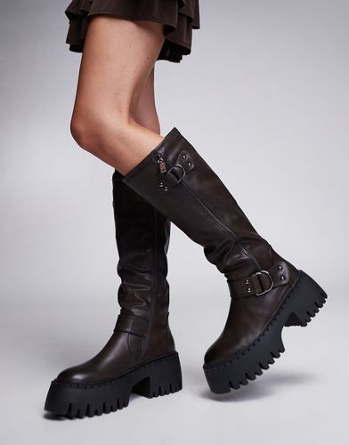 Simmi London - Harli - Bottes style motard chunky - Simmi Shoes - Modalova