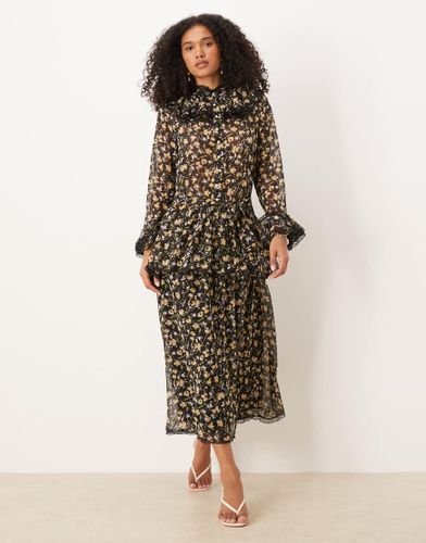 Windswept - Robe longue en mousseline - fleuri - Sister Jane - Modalova