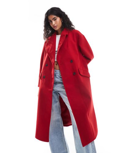 Manteau oversize doux au toucher - Stradivarius - Modalova