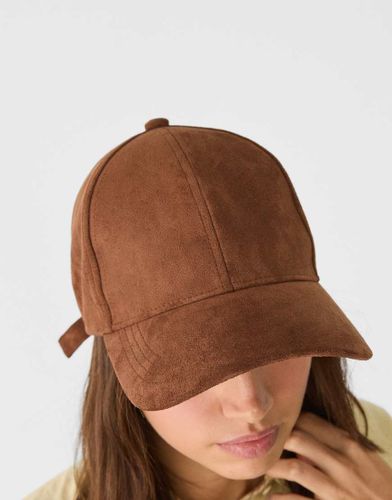 Casquette imitation daim - Stradivarius - Modalova