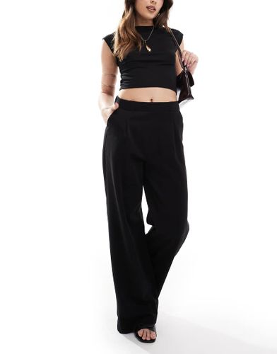 Pantalon ajust  jambes larges - Stradivarius - Modalova