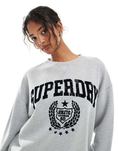 Athletic - Sweat dcontract  motif floqu - chin - Superdry - Modalova