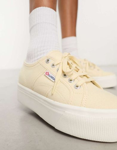 Baskets à semelle plateforme - Beige - Superga - Modalova