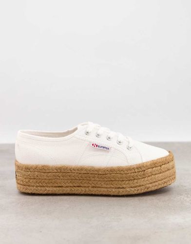 Cotrope - Baskets en toile à semelle plateforme style espadrilles - Superga - Modalova