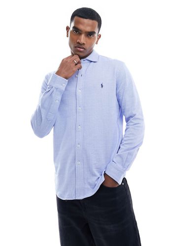 Chemise en jersey à chevrons avec logo emblématique - /blanc - Polo Ralph Lauren - Modalova