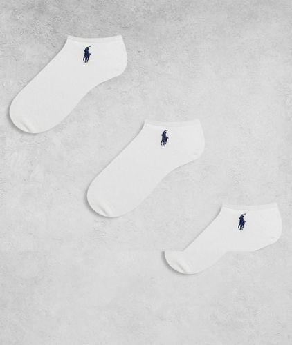 Lot de 3 paires de chaussettes invisibles - Polo Ralph Lauren - Modalova