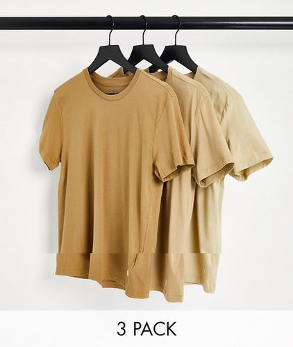 Lot de 3 t-shirts confort à logo - Beige - Polo Ralph Lauren - Modalova