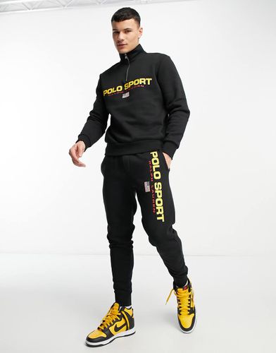 Sport Capsule - Pantalon de jogging d'ensemble resserré aux chevilles avec logo - Polo Ralph Lauren - Modalova