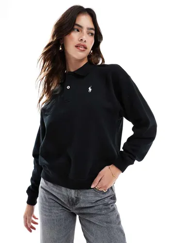 Sweat à col polo et logo emblématique - Polo Ralph Lauren - Modalova