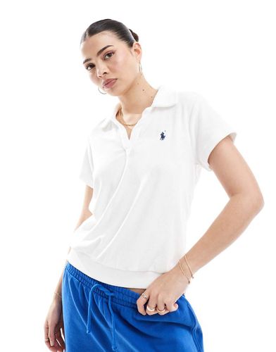 Polo en tissu éponge avec logo - Polo Ralph Lauren - Modalova