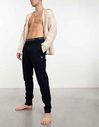 Pantalon de jogging en maille double resserré aux chevilles avec logo - aviateur - Polo Ralph Lauren - Modalova