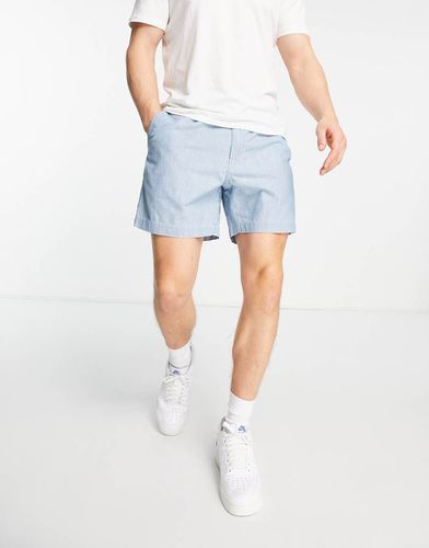 Prepster - Short en chambray avec logo emblématique - Délavage moyen - Polo Ralph Lauren - Modalova