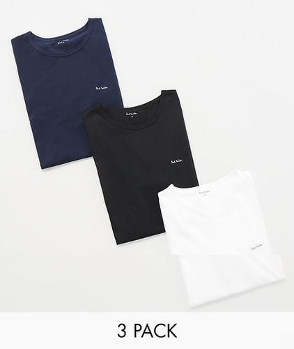 Paul Smith - Lot de 3 t-shirts à logo - , blanc et bleu marine - Ps Paul Smith - Modalova