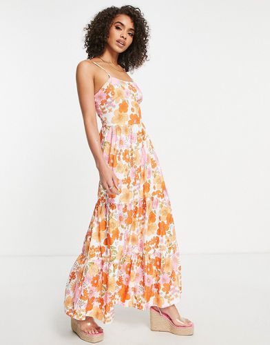 Maxi robe avec imprimé floral - Parisian - Modalova