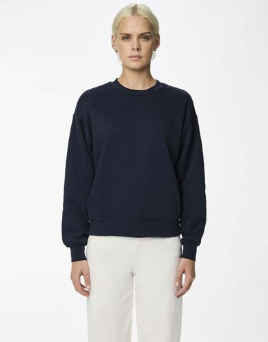 Pieces - Sweat - Bleu marine-Gris - Pieces - Modalova