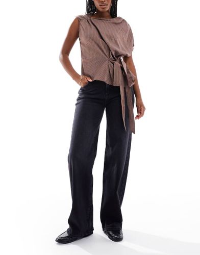 Silke - Jean ample taille mi-haute - Pieces - Modalova