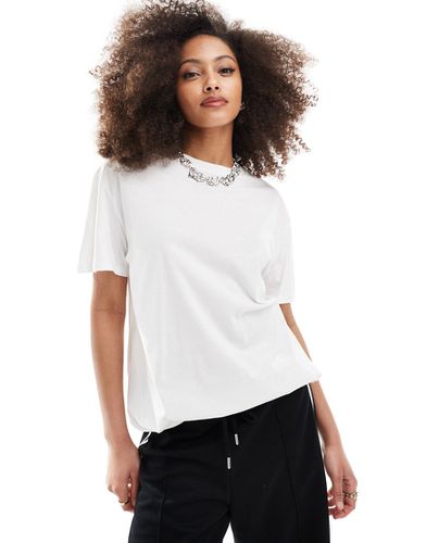 Pieces - T-shirt oversize - Blanc - Pieces - Modalova