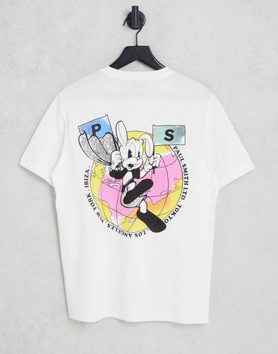 Bunny World - T-shirt imprimé au dos - Ps Paul Smith - Modalova