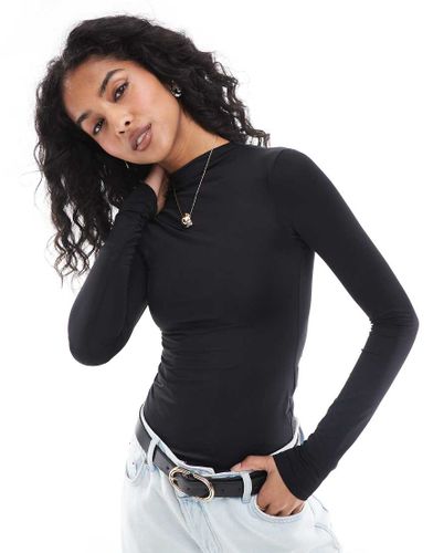 Body sculptant à manches longues en polyamide - Pull & bear - Modalova