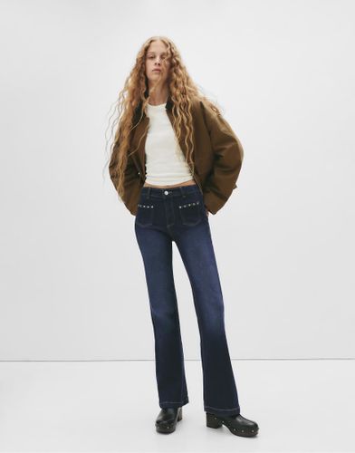 Jean bootcut clout - moyen - Pull & bear - Modalova