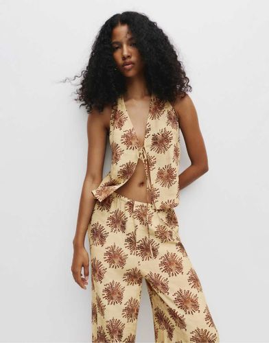 Top dos nu imprim - Pull & bear - Modalova