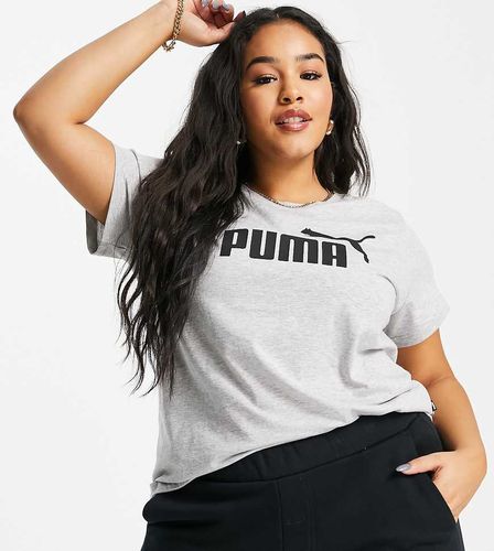 Plus - Essentials - T-shirt avec grand logo - Puma - Modalova