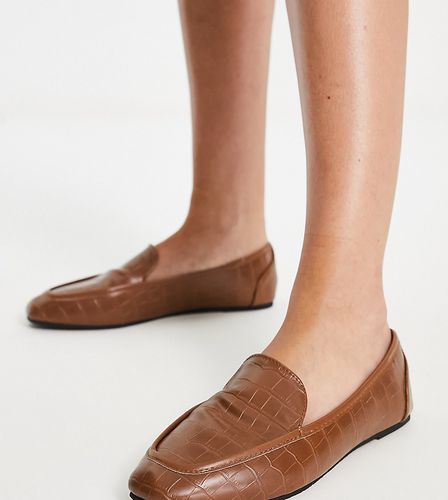 Elina - Chaussures plates à bout carré - croco - Raid - Modalova