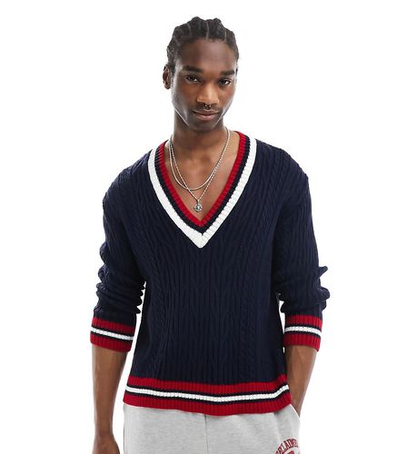 Pull unisexe style sport - Bleu marine - Reclaimed Vintage - Modalova