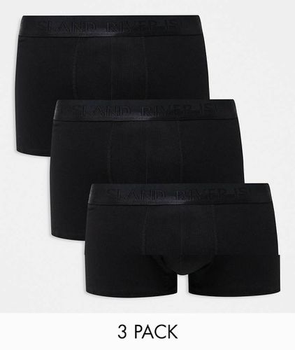 Lot de 3 boxers côtelés - River Island - Modalova