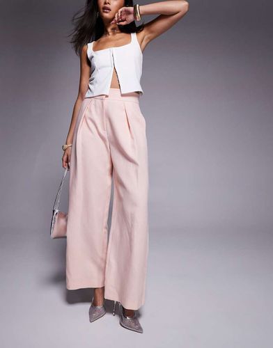 Pantalon plissé ample - clair - River Island - Modalova