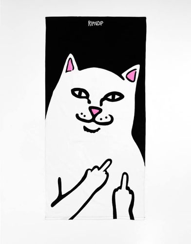 RIPNDIP - Serviette à imprimé Nermal - Rip N Dip - Modalova