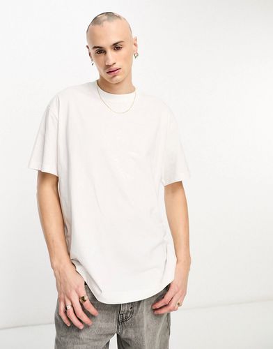 Weekday - T-shirt oversize - Blanc - Weekday - Modalova