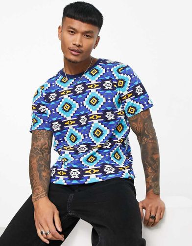 WeSC - T-shirt imprimé - Bleu - Wesc - Modalova