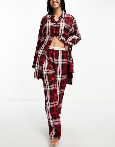 Original - Pantalon de pyjama en flanelle à carreaux - Tommy Hilfiger - Modalova