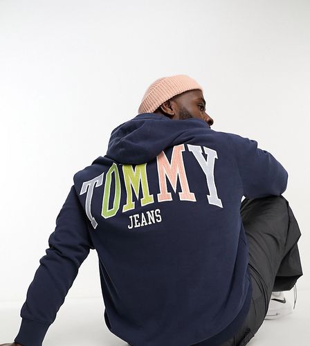 Big & Tall - Sweat à capuche avec logo drapeau - Tommy Jeans - Modalova