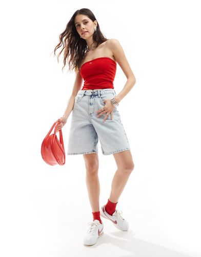 Essential - Top bandeau - vif - Tommy Jeans - Modalova