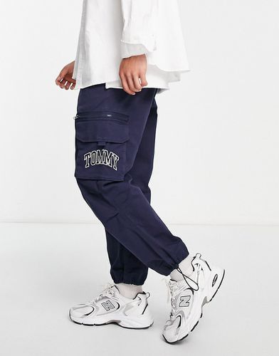 Pantalon de jogging ample style cargo en sergé doux - Tommy Jeans - Modalova