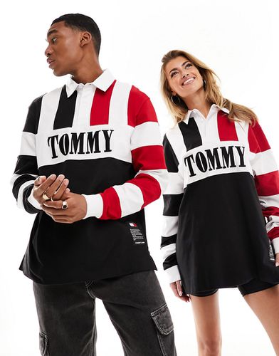 Remastered - Polo de rugby unisexe - Tommy Jeans - Modalova